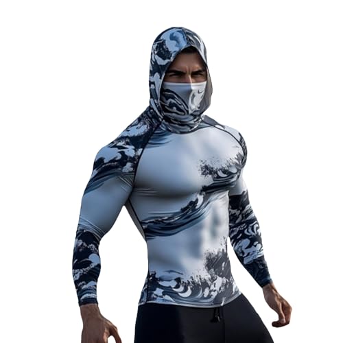 Bandera UU. sudaderas azul XL de algodon para entrenamiento de fuerza
