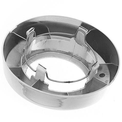 Cover Trend (Set Of 2 Piece) Chrome Front Center Cap Aftermarket Fits 4Wd Ford Van E150 E250 E350 F250 F350 (Please Check Compatible Years In The Description Section) Hub 3140-F; Chrome Plated Plastic #TOP4