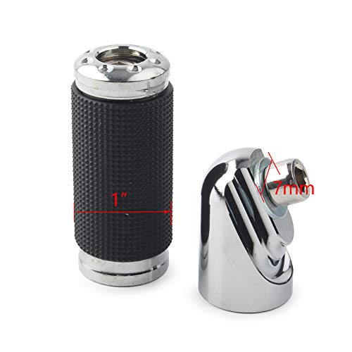 Gzyf Motorcycle Jiffy Stand Kickstand Extension Kit For Harley Dyna Wide Glide Fxdwg Fat Bob Fxdb 1991-2017, Chrome #TOP6