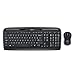 Produktbild Logitech MK330  Pack Tastatur und Maus (spanische QWERTY) (zertifizierte Erneuerung) Schwarz / Grau
