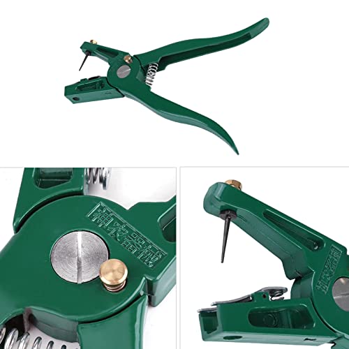 Foto von Artillery Ohrmarkenzange, Ohrmarken Mit Ersatznadel Zum Installieren Von Schweinen Rinder Schafe Tiere Ohrmarken Ohrmarkenzange Für Nutztiere Mit Ersatzstift Zum Anbringen Von Ohrmarken