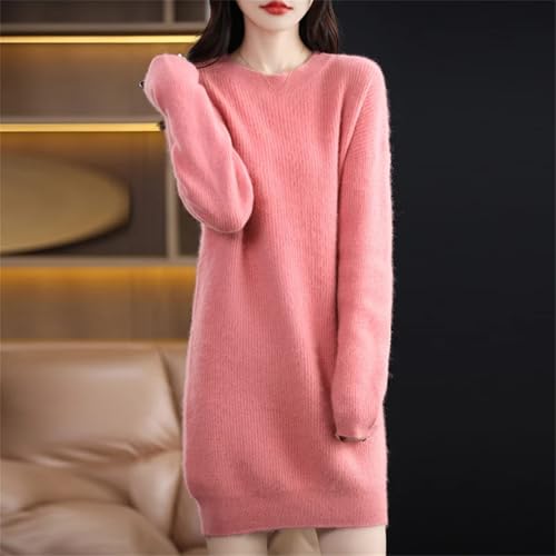 Robe d'hiver ample en vison pour ne plus avoir froid au bureau - 4