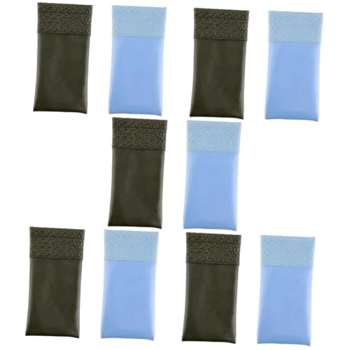 Organisateur de lunettes de soleil portable LIFKOME étui de rangement en cuir PU simple