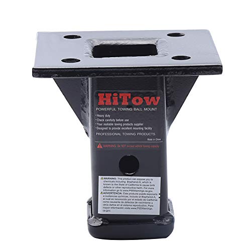 Hitowmfg 2" Bolt-On Receiver Opening Hitch Tube #TOP3