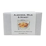 Almond Milk and Honey Soap by MoonDance Soaps - Handmade Soap with Goat Milk and Shea Butter