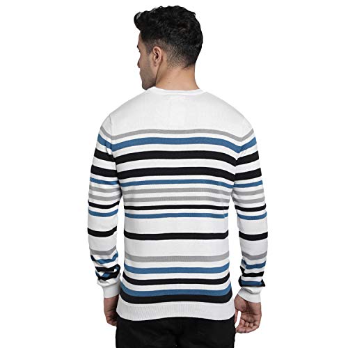 Image of Red Tape Men's Blend,Cotton Acrylic Casual Round Neck Sweater