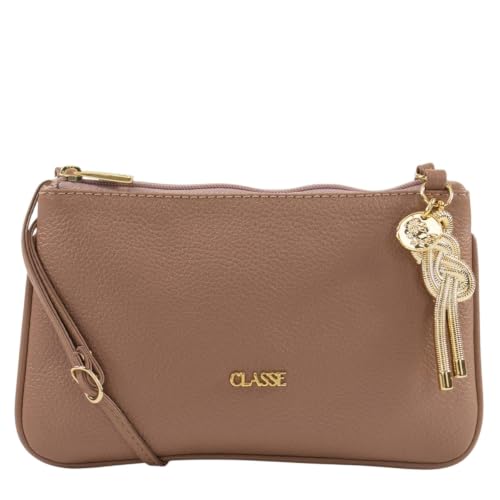 Bolsa Feminina Tiracolo Pequena Classe Couro