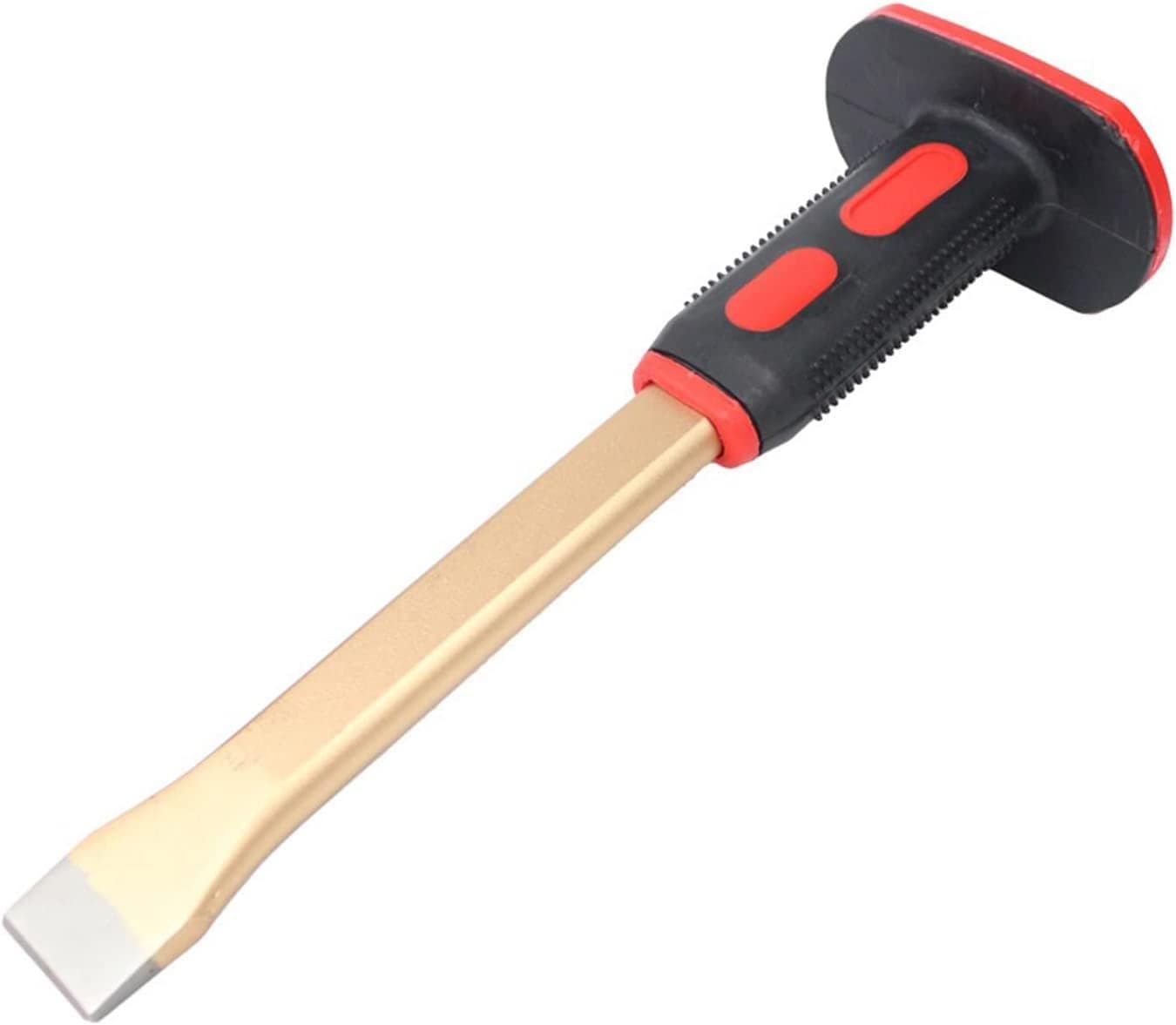 Hand Guard Chisels Handguarded Chisel Hardware Maintenance Tools Soft Grip Handguarded Chisel for Heavy Duty Works