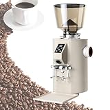 Kaffeemühle, automatische Flachgrat, Mahlgerät für Espresso, Tropfen, Übergießen