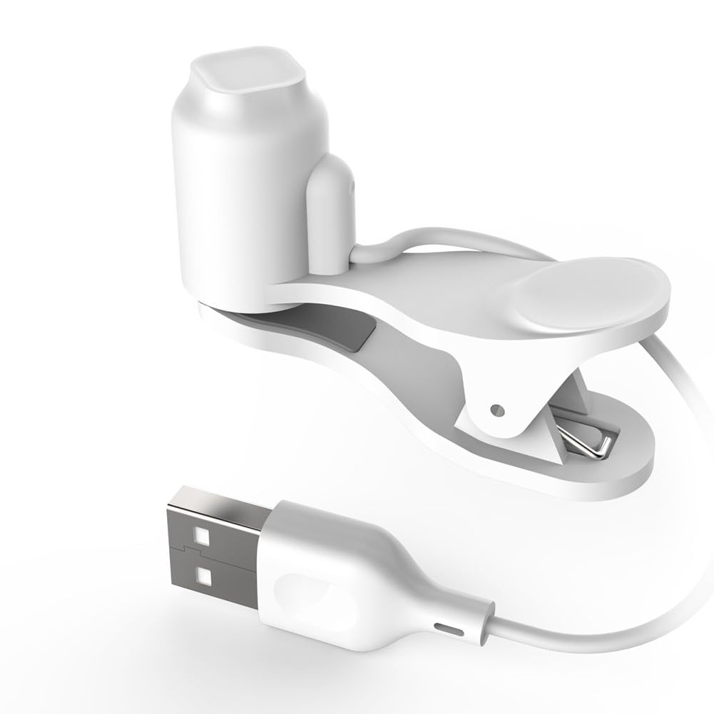 Pour téléphone à clic automatique, dispositif de taraudage à vitesse réglable avec 3 vitesses, jeux et tâches de simulation de doigts rapide, matériau ABS, blanc