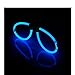 Produktbild Power Lightz 5 Stück Knicklicht-Brillen/Leucht-Brillen in blau - wiedernachfüllbar und wiederverwendbar für Party, Disko, Karneval oder Geburtstag