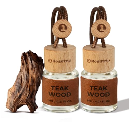 1Roadtrip Car Air Diffuser - Long Lasting Essential Oil Diffuser - Pack of 2 Non-Toxic Hanging Car
