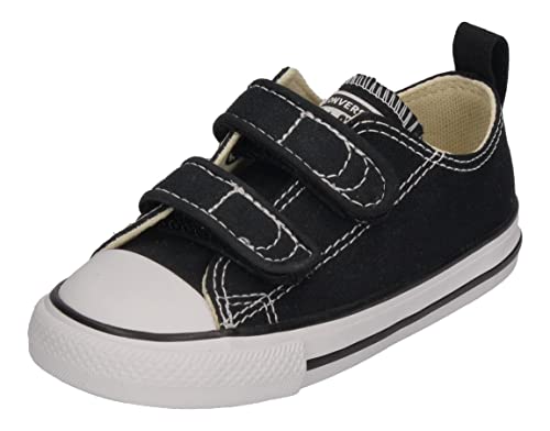 Converse Chuck Taylor All Star 2V Ox Black Textile 9 US Infant