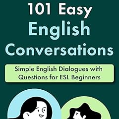 101 Easy English Conversations Audiolibro Por Jackie Bolen arte de portada