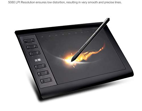 Mesa digitalizadora 10moons 10 Polegada 10 Moons 1060 Plus Promoção