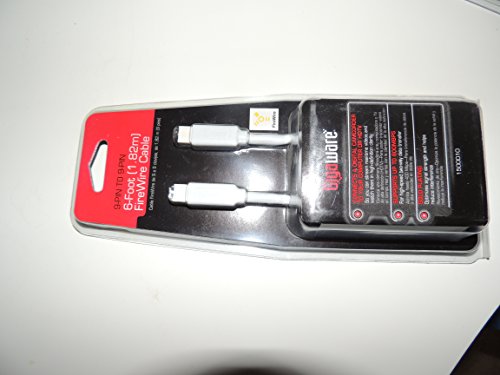 Gigaware 6 ft 9 pin to 9 pin IEEE 1394 Firewire cable by Gigaware