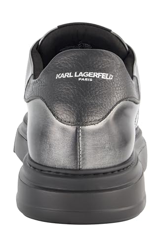 KARL LAGERFELD Men's Embroidered Karl Head Profile Sneaker3
