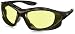 Uvex S0602X Seismic Safety Eyewear, Black Frame, Amber Uvextra Anti-Fog Lens/Headband