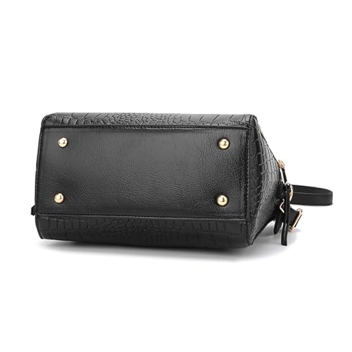 Sac motif pierre grande capacité et look décontracté chic pour l'hiver