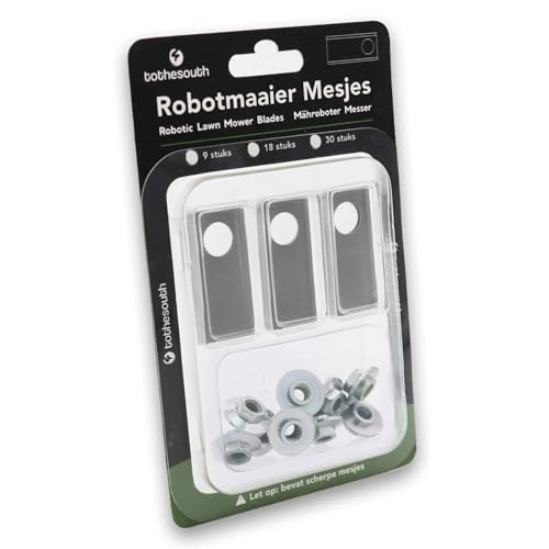 9x To the South® Robot Tondeuse Lames Acier Convient pour Honda Miimo HRM 3000-9 pièces