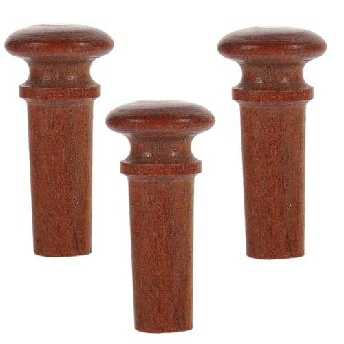 TOYANDONA Replacement Violin Tailpiece Pegs Violin Tapes Tail Pin Plugs Bridge Pegs for