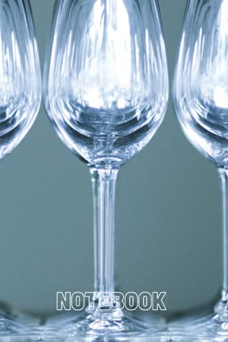 Glassware Notebook: blank lined composition journal | Glassware notebook | 100 pages