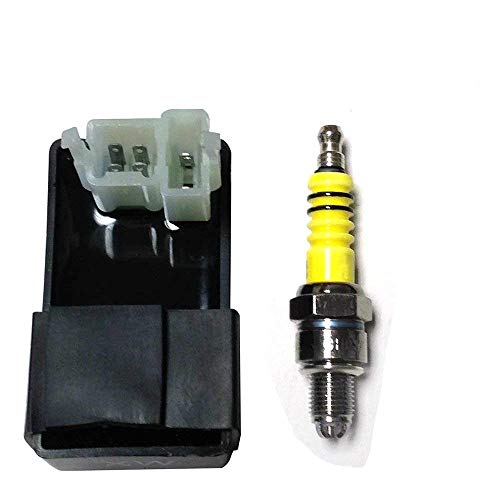 Aquiver Auto Parts New 6 Pins/Prongs CDI Box Unit for China Made 50CC 90CC 110CC 125CC 150CC 200CC 250CC ATV Dirt Bike Go-Kart Scooter Moped