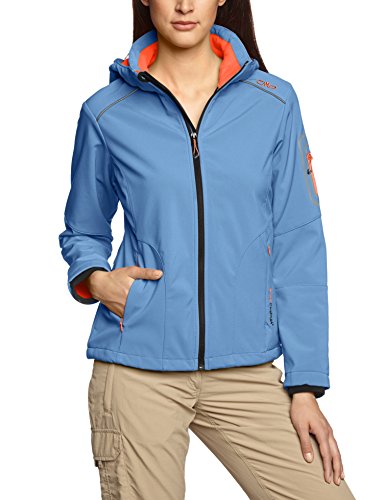 CMP Damen Jacke Softshell, Storm, 38, 3A05396