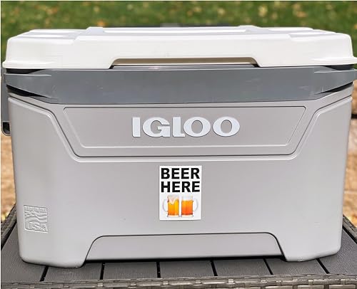 Imán de nevera divertido con diseño de cervezas 4x3 pulg miniatura 2