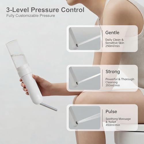 Electric Portable Bidet- Rechargeable Travel Bidet for Women, Postpartum, Hygiene — view 9