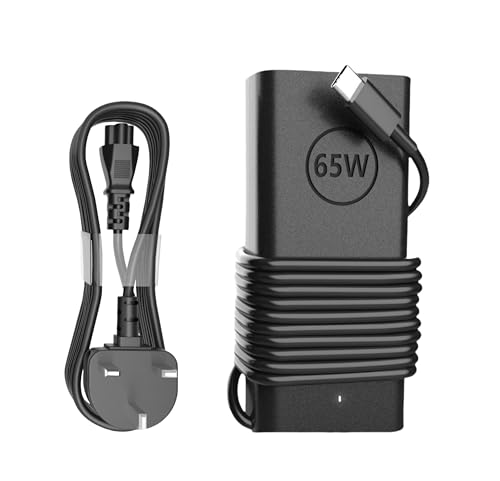 Byprlvps 65W USB C Laptop Charger Compatible with Dell Laptop Charger USB C Type C Latitude 5420 3440 3540 5520 5540 5430 5290 5440 5320 5285 5530 7410 7420 7320 7430 7440 7340 7330 XPS 13 Chromebook