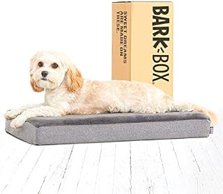 BarkBox Memory Foam Platform Dog Bed | Plush Mattress for Orthopedic Joint Relief
