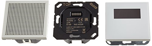 Jung Smart Radio - Set Mono Serie LS Alpinweiß, 1 Stück, Rad LS 918 WW