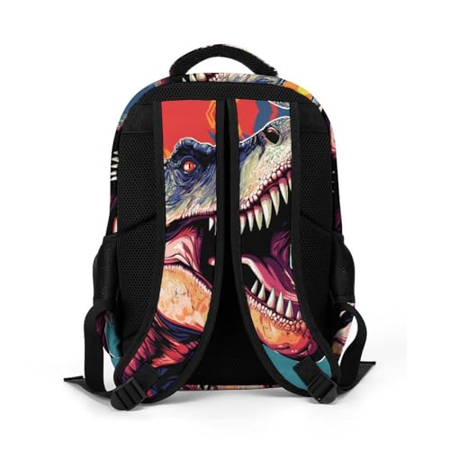 WCEECE Animal Dinosaure Cartable Garçon Primaire Sac College Garcon Sac A Dos Garcon Sac College Garcon Sac Ados Garcon Cartable Garçon – vue 5