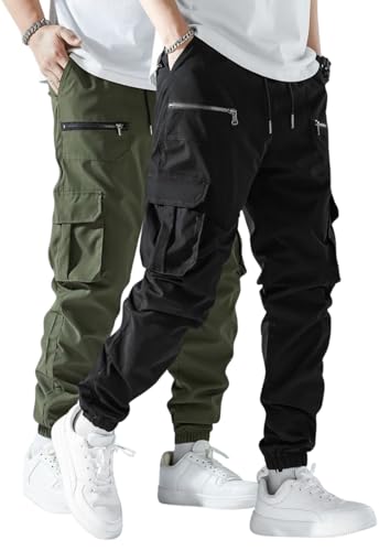 Image of INKKR Men Cargo || Men Zipper Cargo Pants Cotton ||