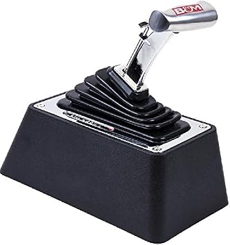 New B&M Automatic Ratchet MEGA Shifter,Universal 3 & 4 Speed,Polished Aluminum with Black Base,Compatible with GM TH400,350,250,200,700R4,4L60,4L60E,4L65E,4L80E AUTO TRANSMISSIONS