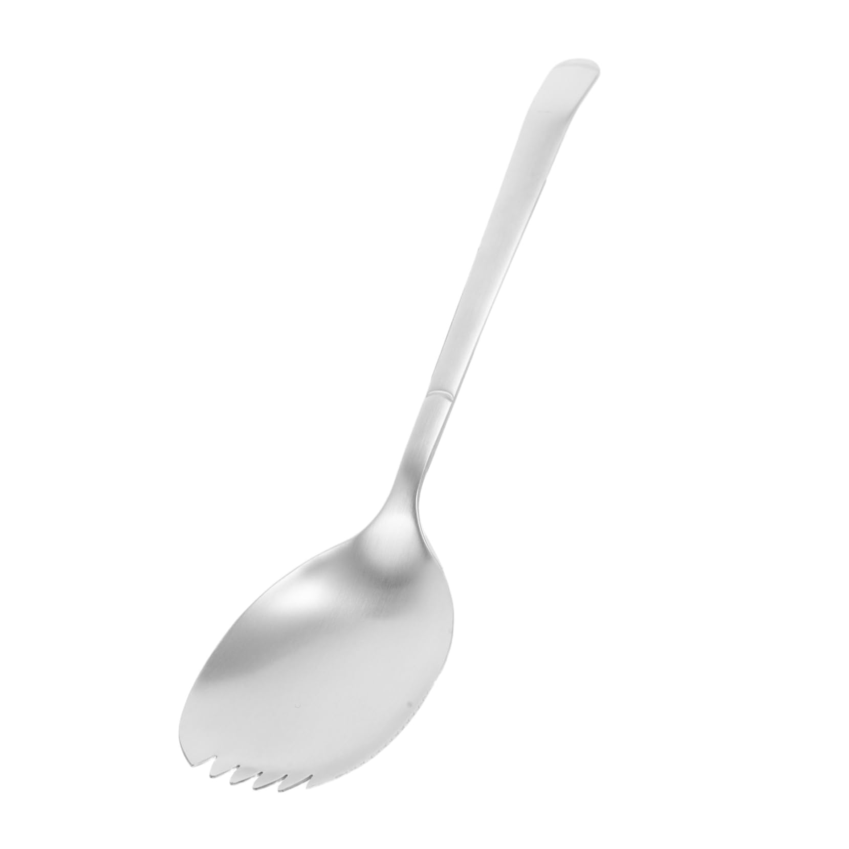 OUNONA Serving : Stainless Steel Spork Serving Utensil - Multi-function Silverware For Home And Restaurant - Ideal For Buffet And Catering