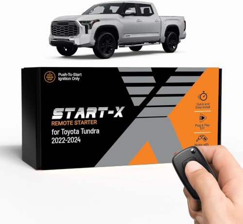 Start-X Remote Starter Kit for Non-Hybrid Toyota Tundra (2022, 2023, 2024)