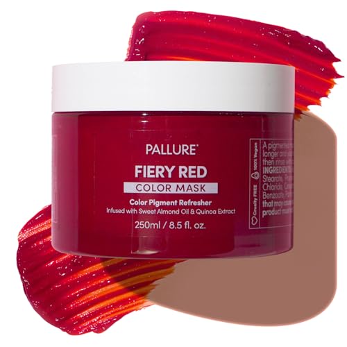 Pallure Color Pigment Refresher Mask, Semi Permanent Hair Color Depositing