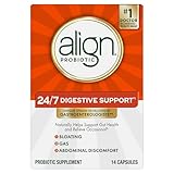 Align Probiotic, 24/7 Digestive Support*§, Probiotics for Women and Men, Probiotics for Digestive Health, Men and Womens Probiotic Capsules Help Relieve Occasional Bloating & Gas*, 14 Capsules