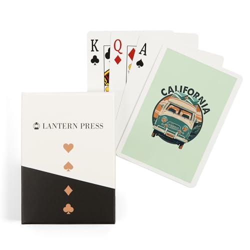 Baraja California Camper Van 52 cartas tamaño póker