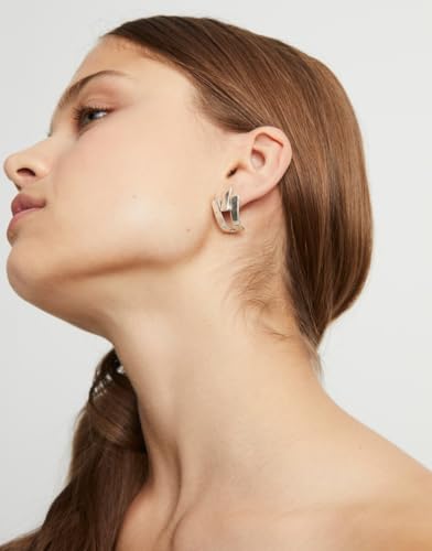 Boucles d'oreilles UNOde50 géométriques : finis les bijoux ternes et fragiles - 2