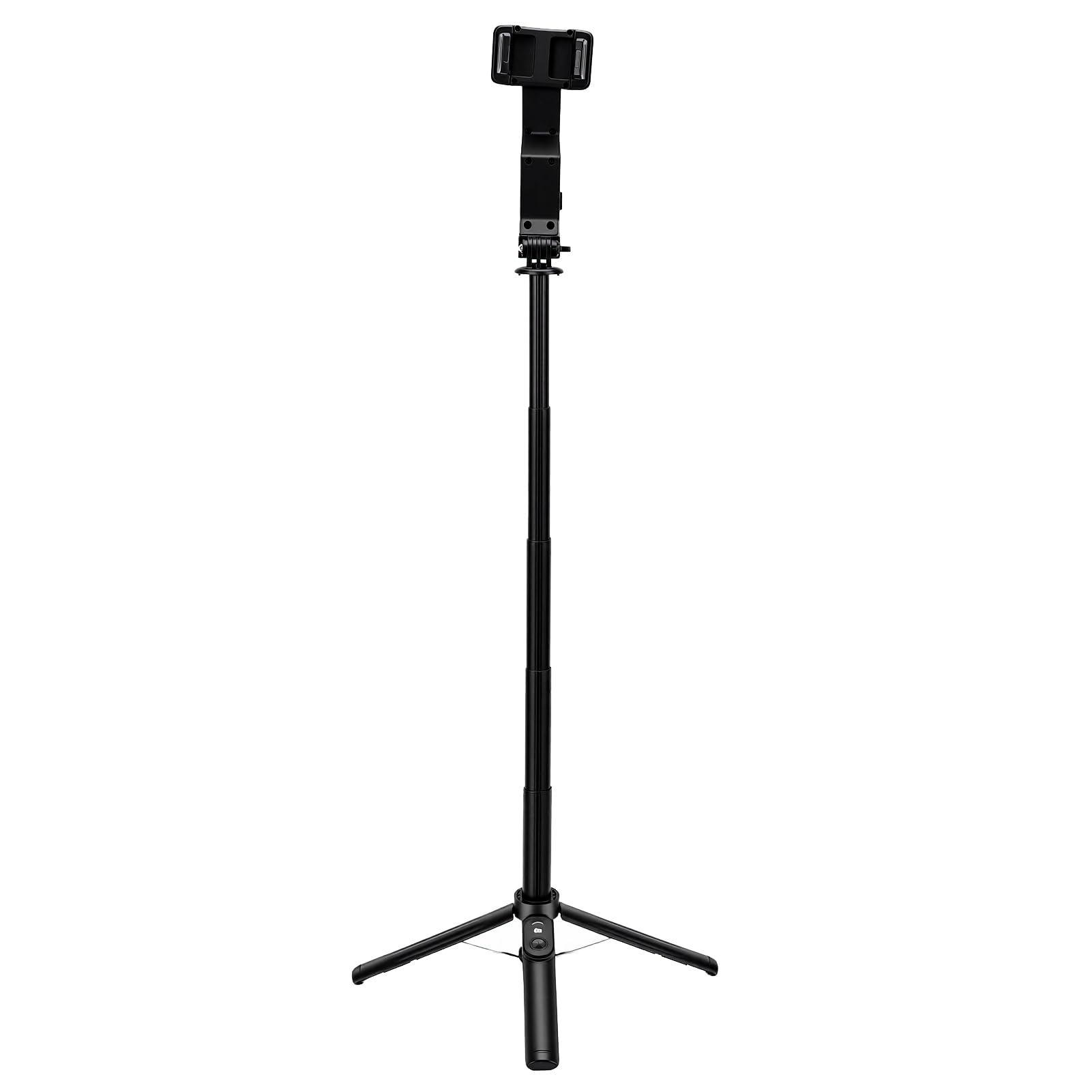ANGGREK Stabilisateur Téléphone Mono-axe, Trépied Perche à Selfie, 101cm avec Lampe de Remplissage et Télécommande Bluetooth, pour Vlog Enregistrement Vidéo Diffusion en Direct