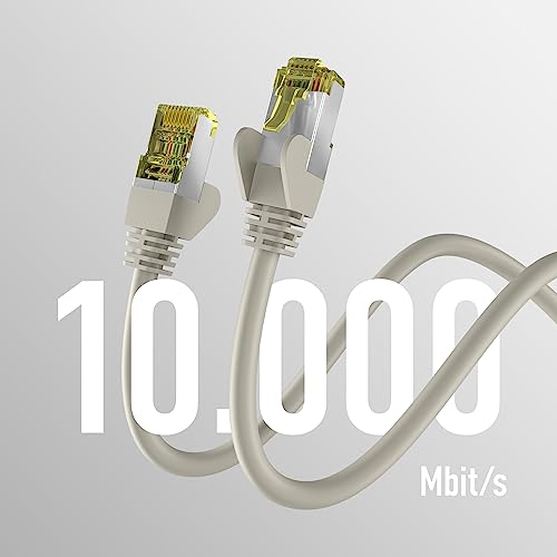 EFB-Elektronik, CAT. 6a network cable up to 10 Gbit, 2 m LAN cable Ethernet cable patch cable with jack/kink protection - Image 2