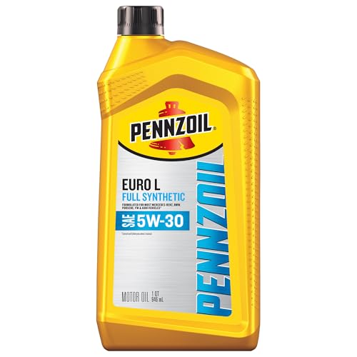 Pennzoil Platinum Euro L Full Synthetic 5W-30 Motor Oil, 1 Q...