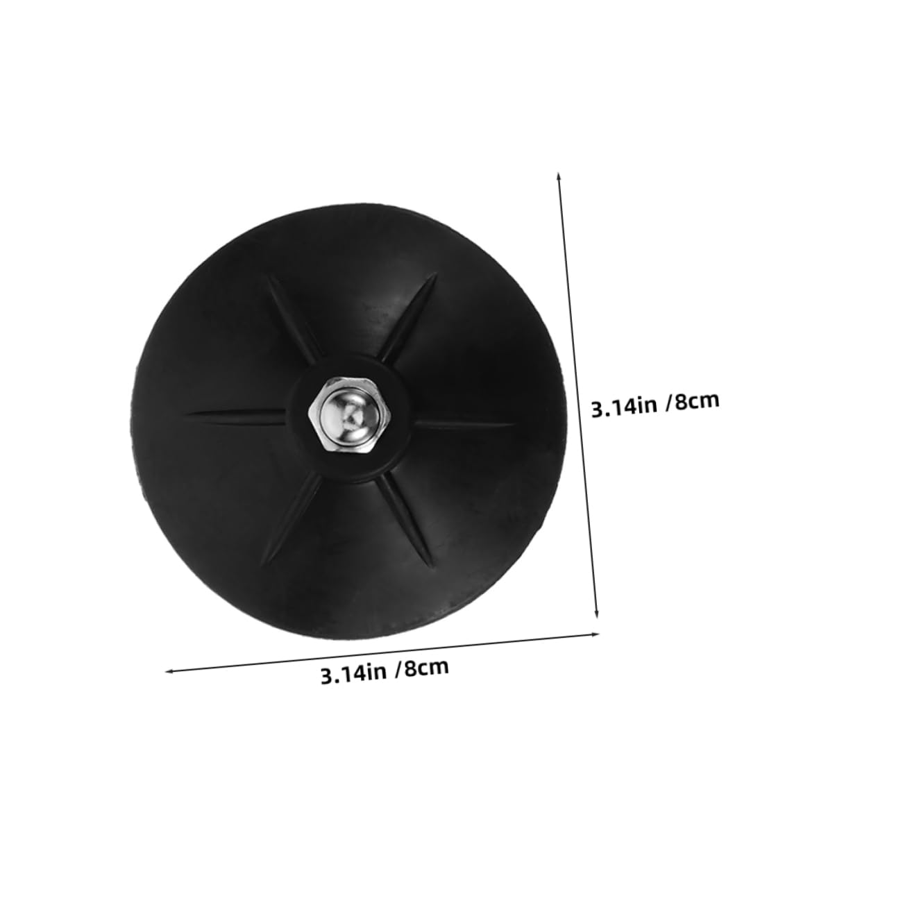 FELTECHELECTR Stable Boxing Sandbag Accessories 10pcs Suction Cups for Mount