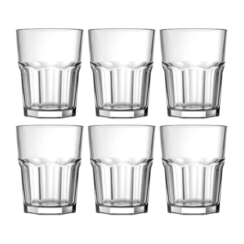 Jogo 6 Copos Dose 40ml Premium – Shot de Vidro para Tequila, Whisky, Cachaça e Drinks, Resistentes e Modernos
