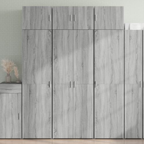 LAPOOH Armario de Madera ingeniería Gris Sonoma 70x42,5x225 cm, Armarios Dormitorio, Armario Ropero, Roperos De Dormitorio, Armario para Habitación - 3281334