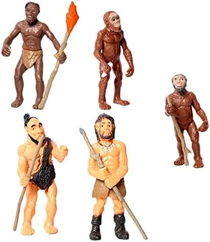 CLUB BOLLYWOOD® Human Evolution Action Figure Toy Collection Kids Science Cognitive Office|Toys & Hobbies | Action Figures | TV, Movie & Video Games|5 Pieces Action Model Toys