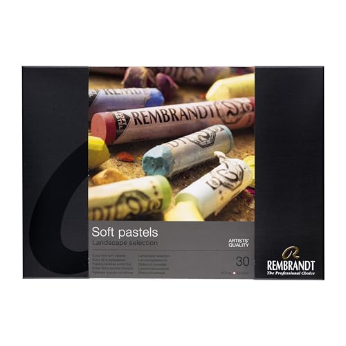 Rembrandt Soft Pastels 30 Stick Landscape Set